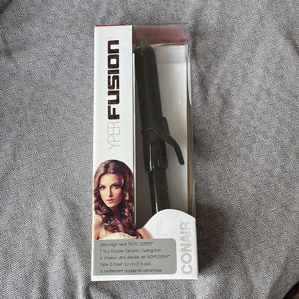 Conair Hyper Fusion 1 ¼ in. Curling Iron with Clamp